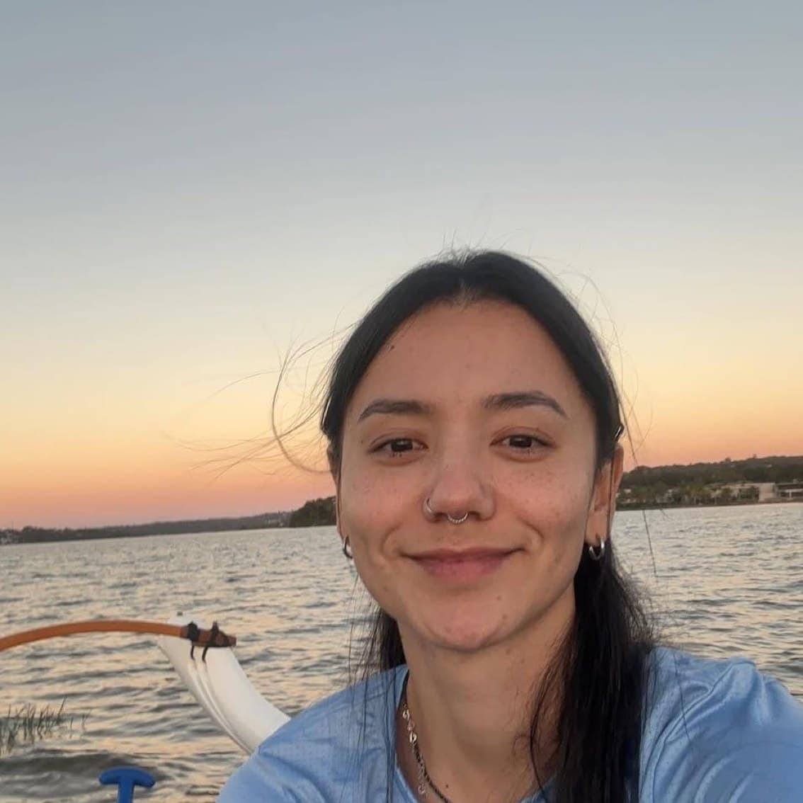 Isabella - instrutora da Alma Azul Academy